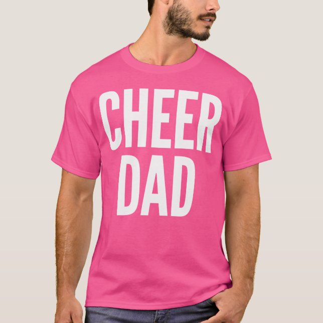 Camiseta Aplaudir Pai Liderança de Torcida Conjunto de Pais (Frente)