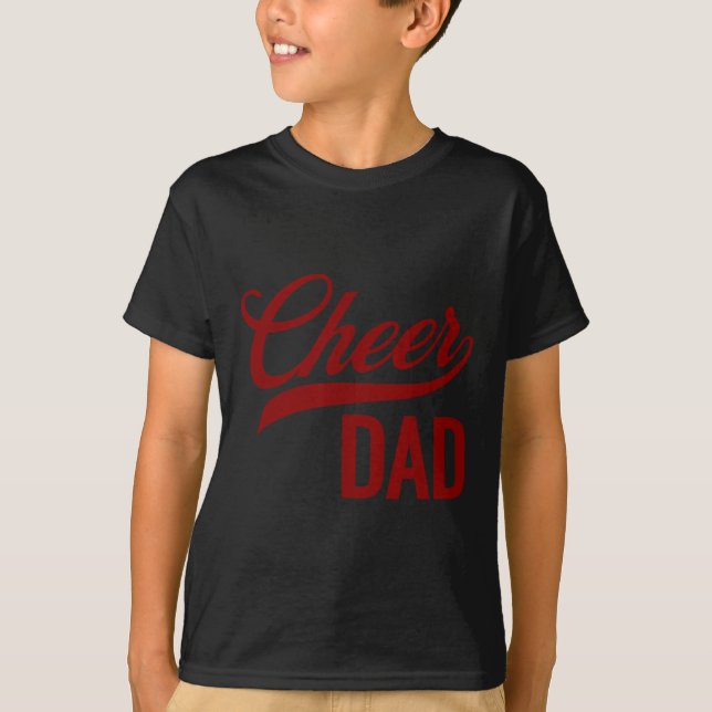 Camiseta Aplaudir Pai Liderança de Torcida Pais Combinando  (Frente)