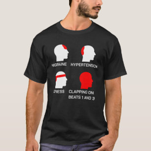 Camiseta Aplauso no presente engraçado do sarcasmo do