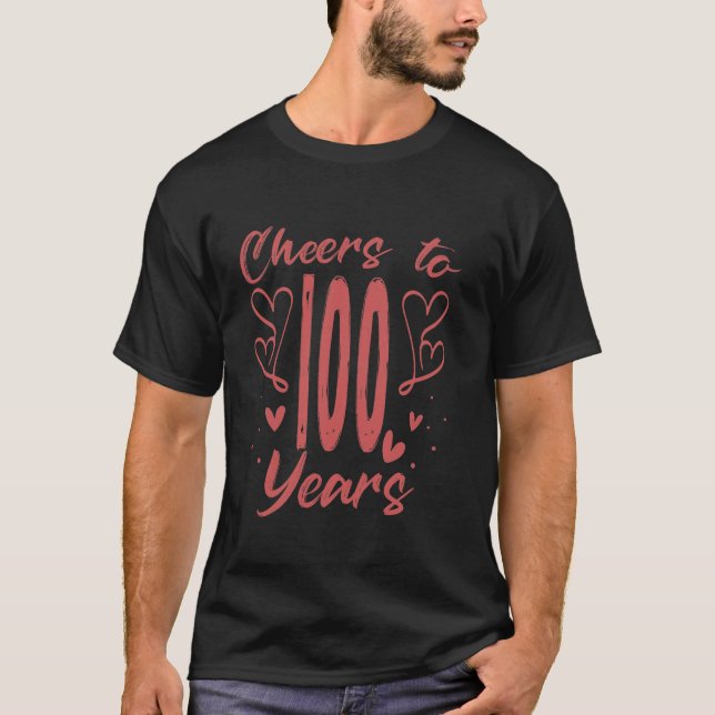 Camiseta Aplausos 100º Aniversário do Grupo de Aniversário  (Frente)