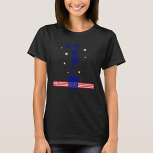 Camiseta Aplausos do Orgulho Americano Encarregando a Bande