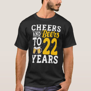 Camiseta Aplausos e Cervejas até 22 anos antes do Bebendo 2