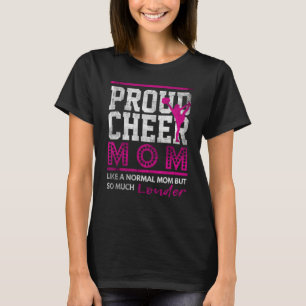 Camiseta Aplausos Mamãe Orgulhosa Saúde Mãe Cheerleader Mãe