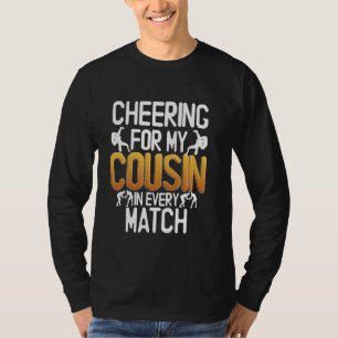 Camiseta Aplausos Para Meu Primo Em Cada Luta Corresponde A