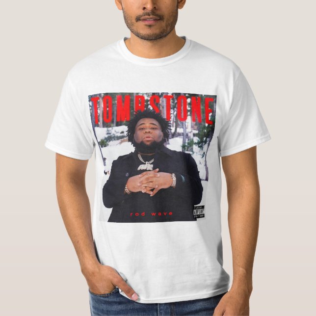 Camiseta "Aplicações e avanços do Rod Wave" (Frente)