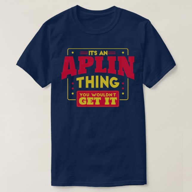 Camiseta Aplin (Frente do Design)