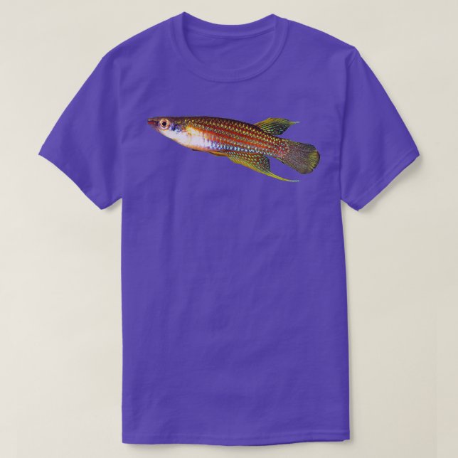 Camiseta Aplocheilus parvus Killifish (Frente do Design)