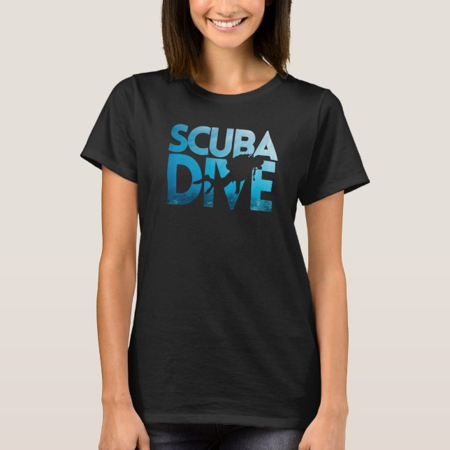 Camiseta Apnea Diver Freediver Scuba Diver   (Frente)