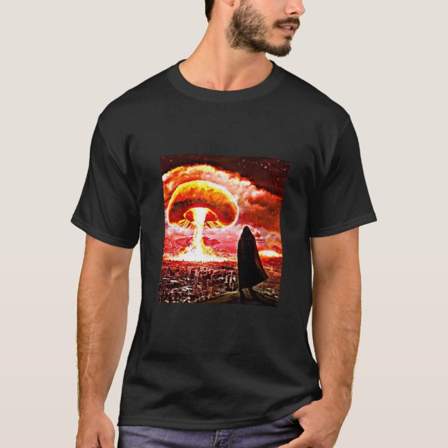 Camiseta apocalipse confortável (Frente)