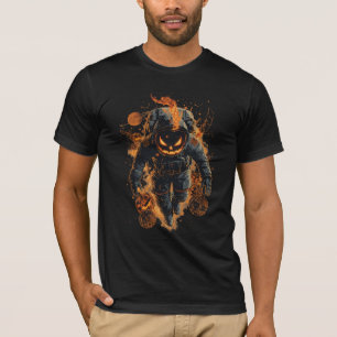 Camiseta Apocalipse do Abóbora Astronauta de Halloween