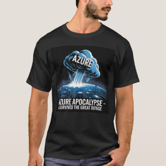 Camiseta Apocalipse do Azure – Sobrevivi à Grande Queda