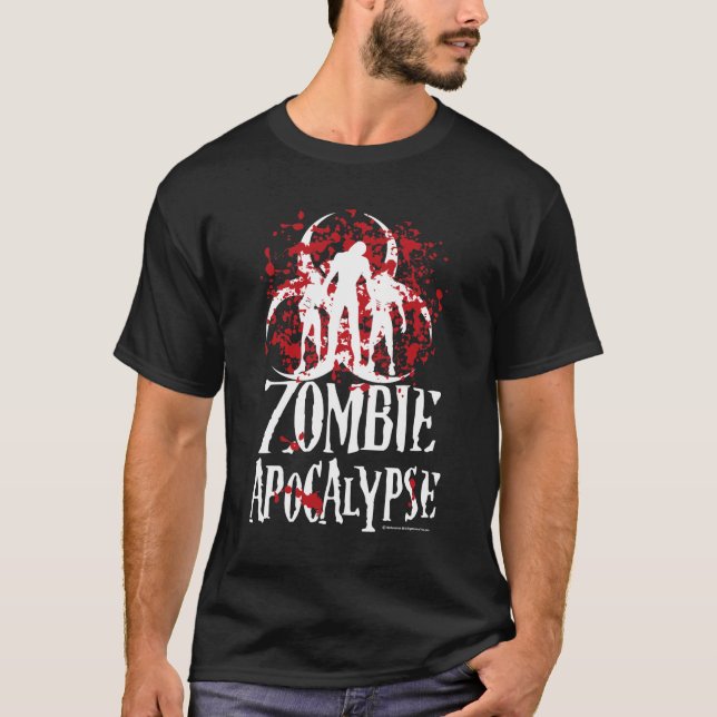 Camiseta Apocalipse do zombi (Frente)