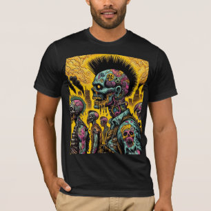 Camiseta Apocalipse zombie: