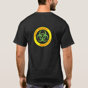 Camiseta Apocalipse Zumbi de Chuvisco de Sangue