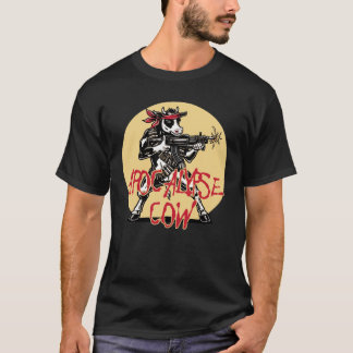 Camiseta APOCALYPSE COW - vache guerrière et parodie