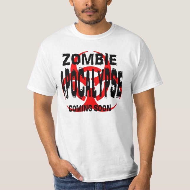 Camiseta Apocalypse. do zombi (Frente)
