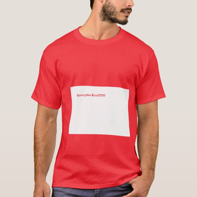 Camiseta Apocrypha-Kris (Frente)
