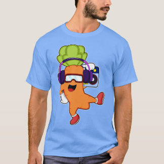 Camiseta apodrecimento em Música com Fone de Ouvido