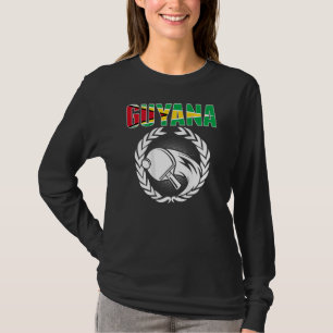 Camiseta Apoiador da Seleção de Tênis de Mesa da Guiana