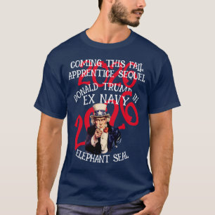 Camiseta Apoiador de Tump Ex Foca Elefante Marinha HG