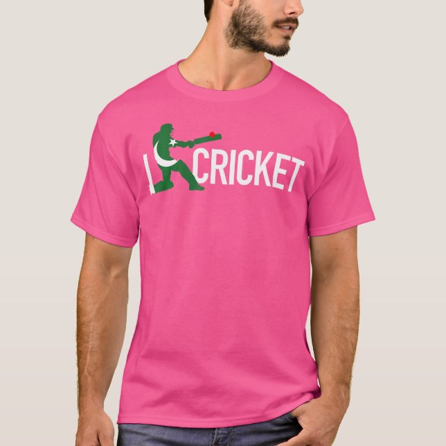 Camiseta Apoiadores da equipe de críquete do Paquistão (Frente)