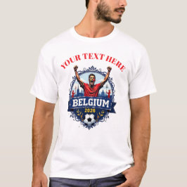 Camiseta Apoiadores Personalizados da Seleção de Futebol da
