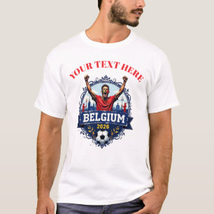 Camiseta Apoiadores Personalizados da Seleção de Futebol da