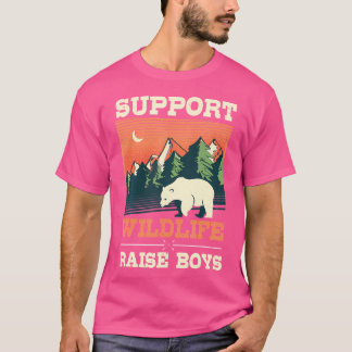 Camiseta Apoiando Campanha de Conservadores Raise Boy