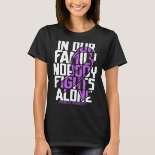 Camiseta Apoiar a conscientização da família guerreira da P