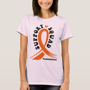 Camiseta Apoiar a luta contra a leucemia provocada por Canc