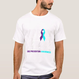 Camiseta Apoiar a sensibilização para a prevenção do suicíd