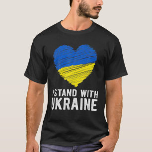 Camiseta Apoiar A Ucrânia I A Defender A Ucrânia Fla Ucra