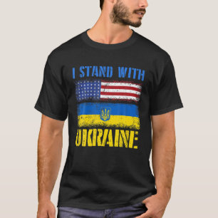 Camiseta Apoiar A Ucrânia I A Defender A Ucrânia Fla Ucra