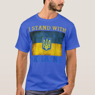 Camiseta Apoiar A Ucrânia I A Defender A Ucrânia Fla Ucrani