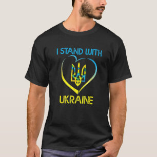 Camiseta Apoiar A Ucrânia I A Defender A Ucrânia Fla Ucrani