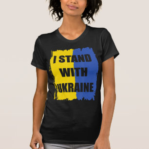 Camiseta Apoiar A Ucrânia I A Partir Da Ucrânia