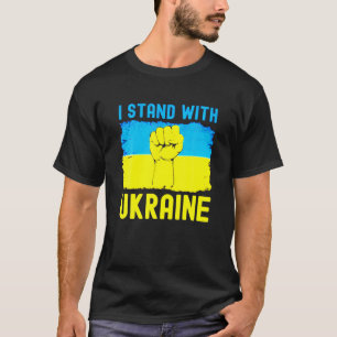 Camiseta Apoiar a Ucrânia Ukrayina - Ucrânia - Gráfico C