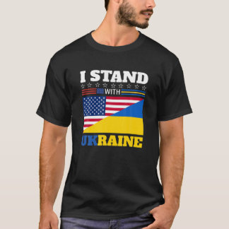 Camiseta Apoiar a Ucrânia Ukrayina - Ucrânia - Gráfico Cute