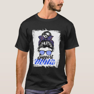 Camiseta Apoiar Esquadrão De Sensibilização I Me Encefalo M