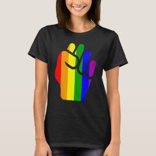Camiseta Apoiar igualdade orgulho lgbt justiça social direi