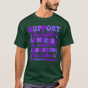 Camiseta Apoiar Lutadores Honrando Superose de Droga Tomada