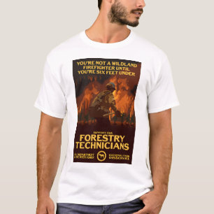Camiseta Apoiar Nossos Técnicos Florestais