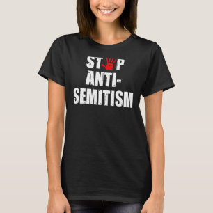 Camiseta Apoiar o antissemitismo judaico
