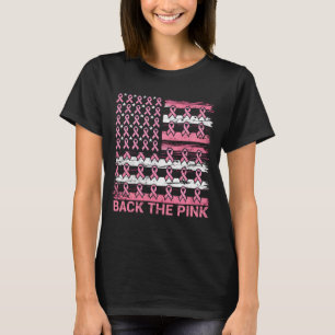 Camiseta apoiar o cancer rosa Sensibilização dos EUA