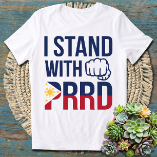 Camiseta Apoiar o ex-presidente Rodrigo Duterte ICC