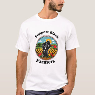Camiseta Apoiar os agricultores negros