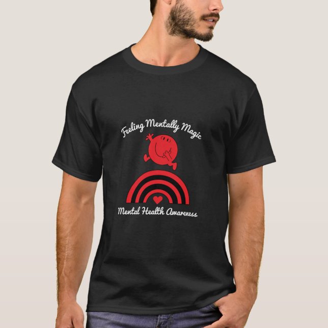 Camiseta Apoie a Conscientização da Saúde Mental  (Frente)