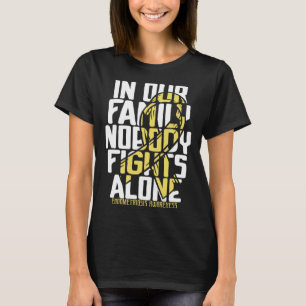 Camiseta Apoie a Família do Guerreiro da Endometriose Consc