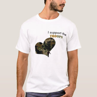 Camiseta apoie as tropas