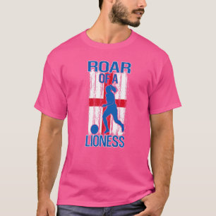 Camiseta Apoie Futebol Feminino Leoa 2022 Mercadoria